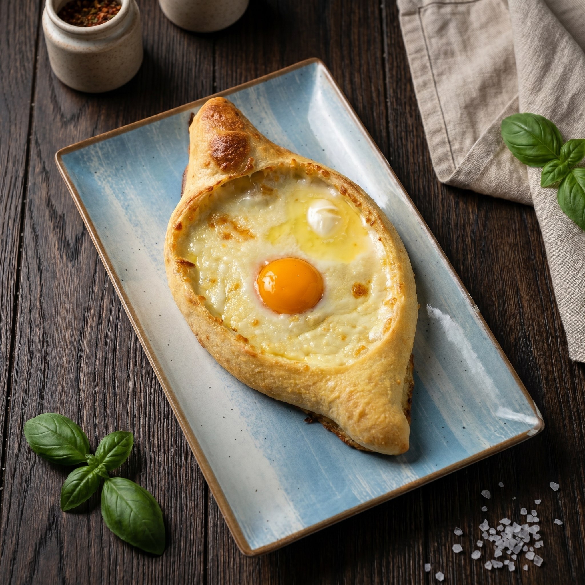 Хачапури с яйцом